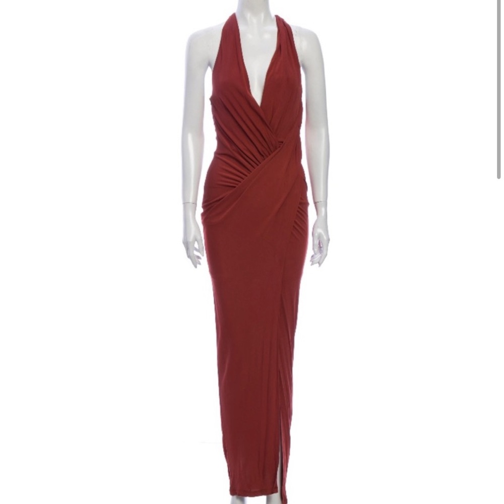 Rare Haute Hippie Halterneck Dress
